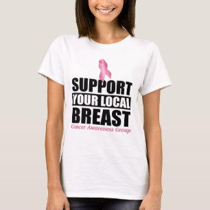 T-shirt Conscience de cancer du sein - groupe de soutien