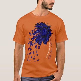 T-shirt Conscience de Colon Sensibilisation tournesol pers
