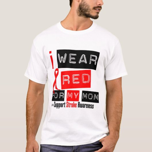 T-shirt Conscience de course je porte le ruban rouge pour (Devant)