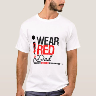 T-shirt Conscience de course je porte le ruban rouge pour