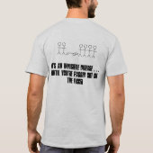 T-shirt Conscience de dysautonomie (Dos)