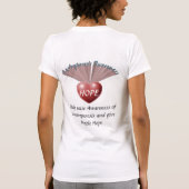 T-shirt Conscience de gastroparésie (Dos)