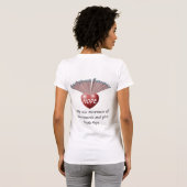 T-shirt Conscience de gastroparésie (Dos entier)