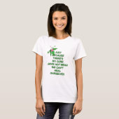 T-SHIRT CONSCIENCE DE GÉNÉRALISTE (Devant entier)