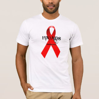 T-shirt Conscience de HIV/SIDA