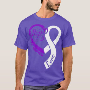 T-shirt Conscience de la colite Les gens aiment le ruban d