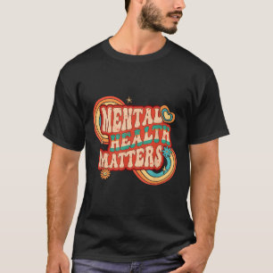 T-shirt Conscience de la maladie cérébrale rétro groovy sa