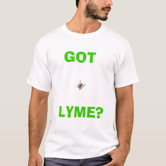 T-shirt Conscience de la maladie de Lyme