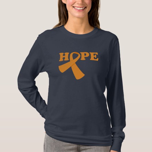 T-shirt Conscience de l'ESPOIR ADD/ADHD avec le ruban (Devant)