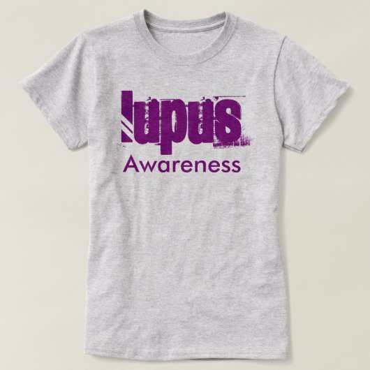 T-shirt Conscience de lupus (Design devant)