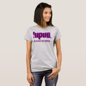 T-shirt Conscience de lupus (Devant entier)