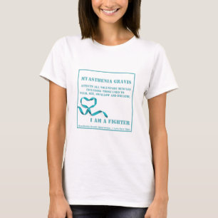 T-shirt Conscience de myasthénie gravis