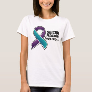 T-shirt Conscience de prévention de suicide