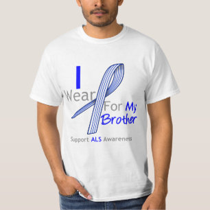 T-shirt Conscience de SAL je porte le ruban de SAL pour