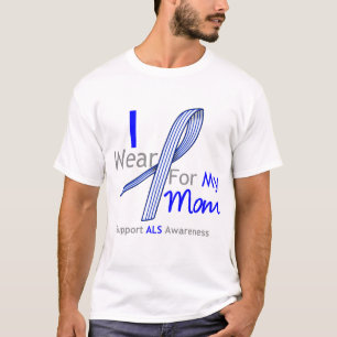 T-shirt Conscience de SAL je porte le ruban de SAL pour ma