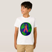 T-shirt Conscience de SIDA pour tous (Devant entier)
