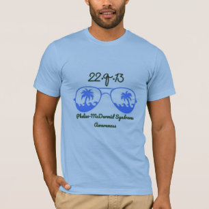 T-shirt Conscience de syndrome de Phelan-McDermid