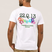 T-shirt Conscience de syndrome de Phelan-McDermid (Dos)