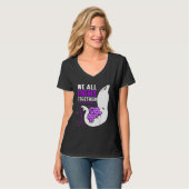 T-shirt Conscience des troubles alimentaires Nous combatto (Devant entier)
