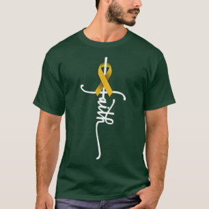 T-shirt Conscience du cancer chez l'enfant Sensibilisation
