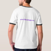 T-shirt Conscience et appui de fibromyalgie (Dos)