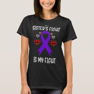T-shirt Conscience Le combat de ma soeur est mon combat