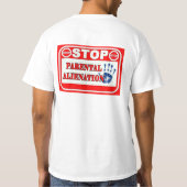 T-shirt Conscience parentale d'aliénation (Dos)
