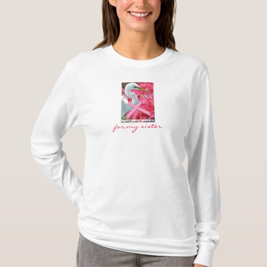 T-shirt Conscience rose (Devant)