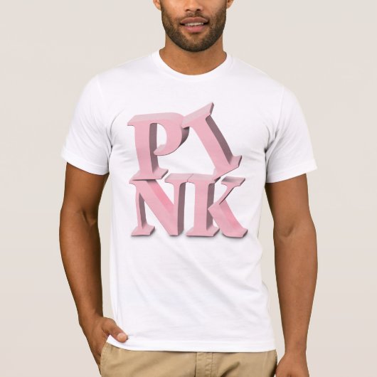 T-shirt Conscience ROSE de cancer du sein (Devant)