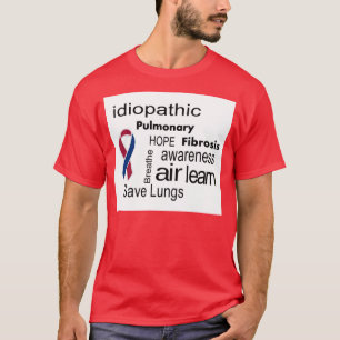 T-shirt Conscience T de fibrose pulmonaire