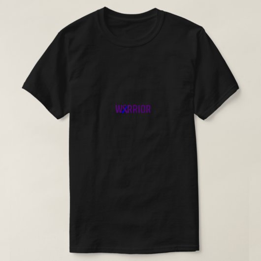 T-shirt Conscientisation au MCTD de guerrier (Design devant)