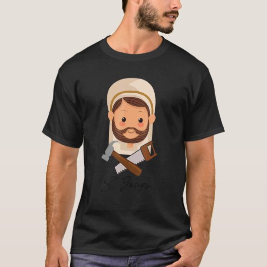 T-shirt Consécration catholique de Saint Joseph et de l'En (Devant)