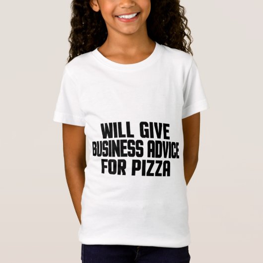 T-Shirt Conseil commercial pour Pizza Entrepreneur Consult (Devant)