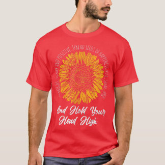 T-shirt Conseil Convivial Sunflower Lover Sunny Inspecteur