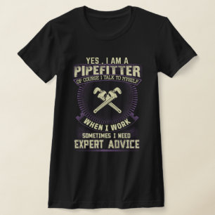 T-shirt Conseil d'expert en matière de pipelines