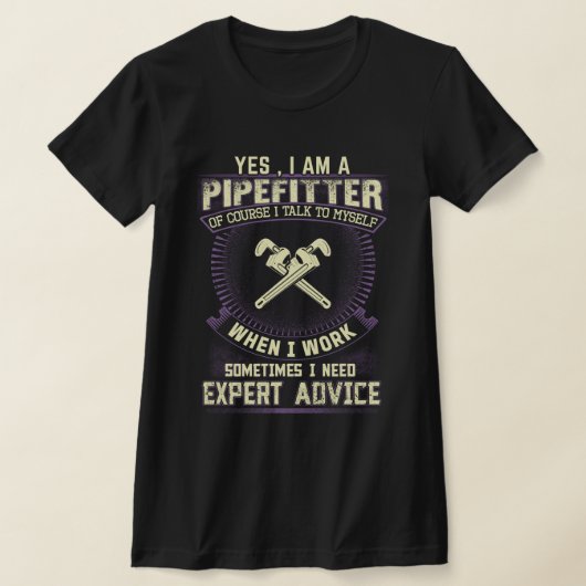 T-shirt Conseil d'expert en matière de pipelines (Poser)