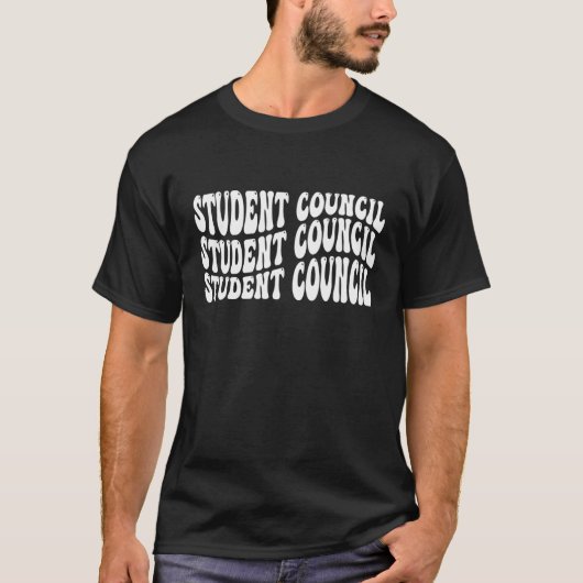 T-shirt Conseil étudiant 2 (Devant)
