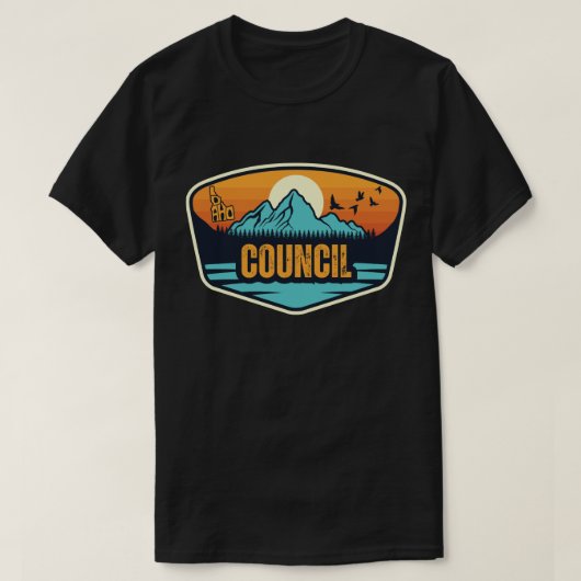 T-shirt Conseil, Idaho (Design devant)