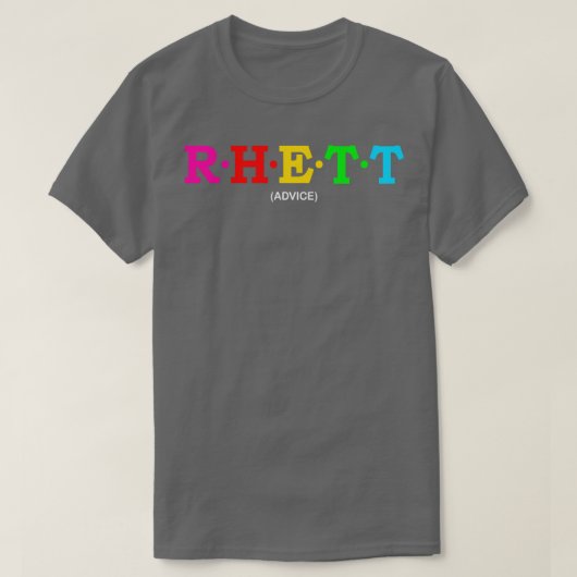 T-shirt Conseil Rhett (Design devant)