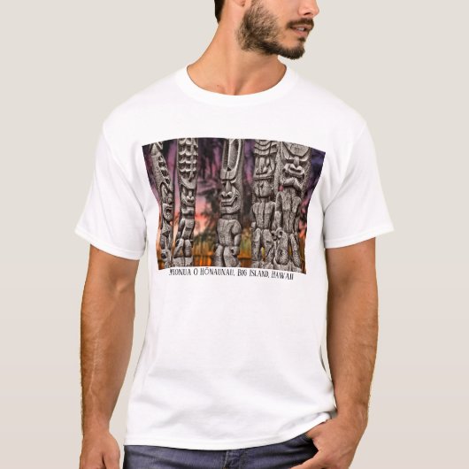 T-shirt Conseil tribal Tiki, (Devant)