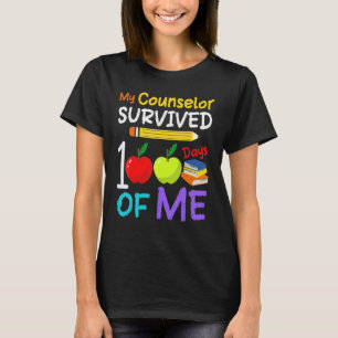 T-shirt Conseiller 100 Jours De Costume Scolaire Pour Enfa
