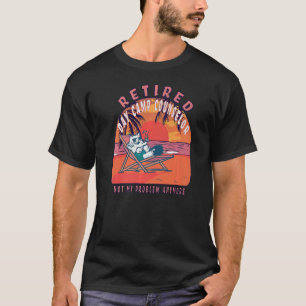 T-shirt Conseiller de camp de jour à la retraite à la retr