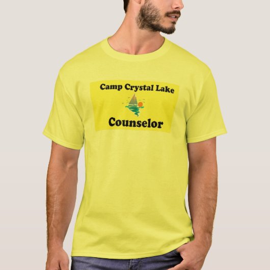 T-shirt Conseiller de lac en cristal camp (Devant)