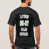 T-shirt Conseiller de SALSA (Dos)