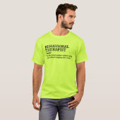 T-shirt Conseiller Définition Humour Tee (Devant entier)