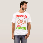 T-shirt Conseiller Du Comte De Noël Des Rennes Les Plus Cu (Devant entier)