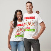 T-shirt Conseiller Du Comte De Noël Des Rennes Les Plus Cu (Unisexe)