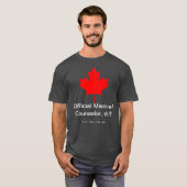 T-shirt Conseiller en chef (Devant entier)