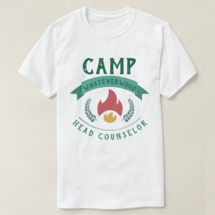 T-shirt Conseiller en chef du camp Whateverwood