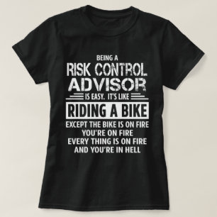 T-shirt Conseiller en contrôle des risques